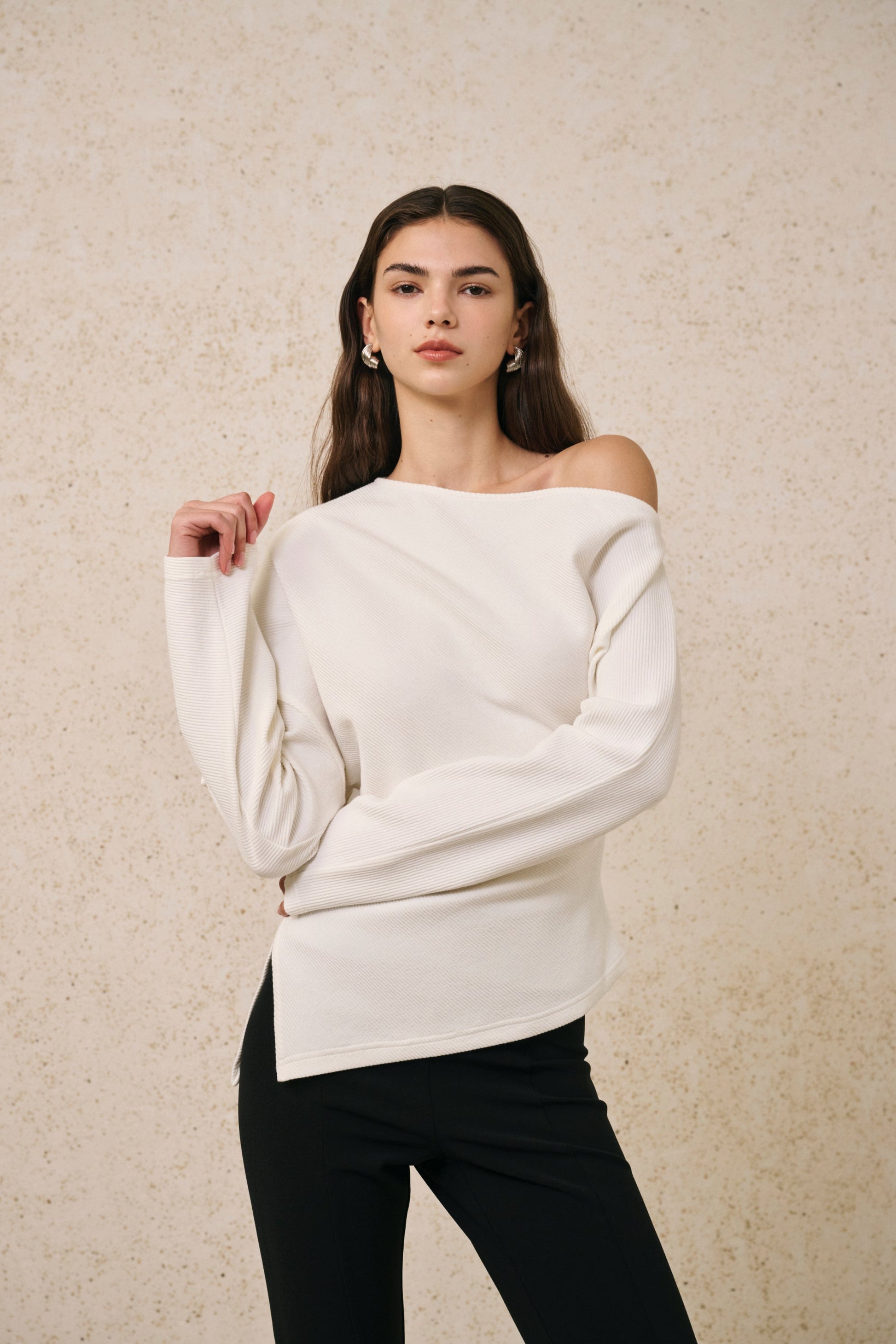One-Shoulder Asymmetrical Top