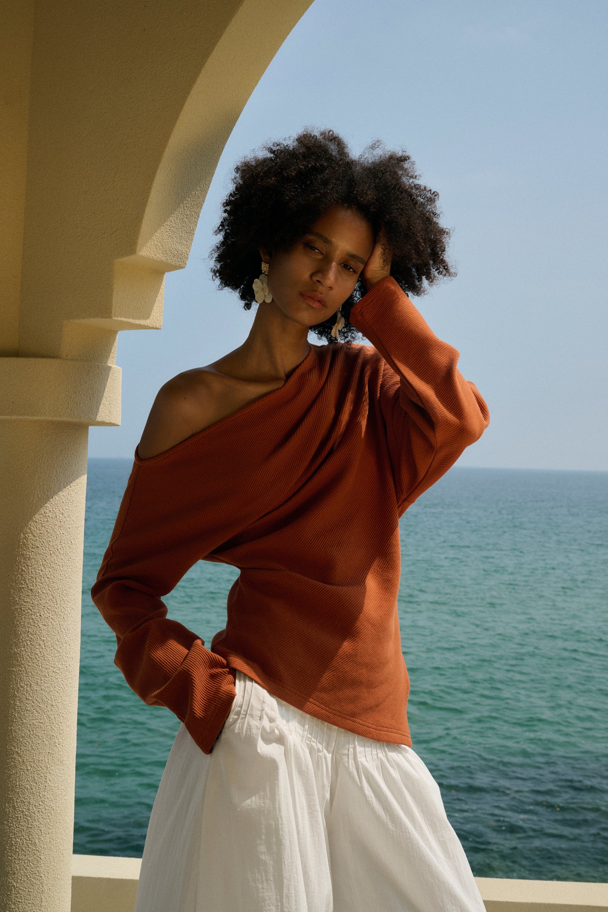 One-Shoulder Asymmetrical Top