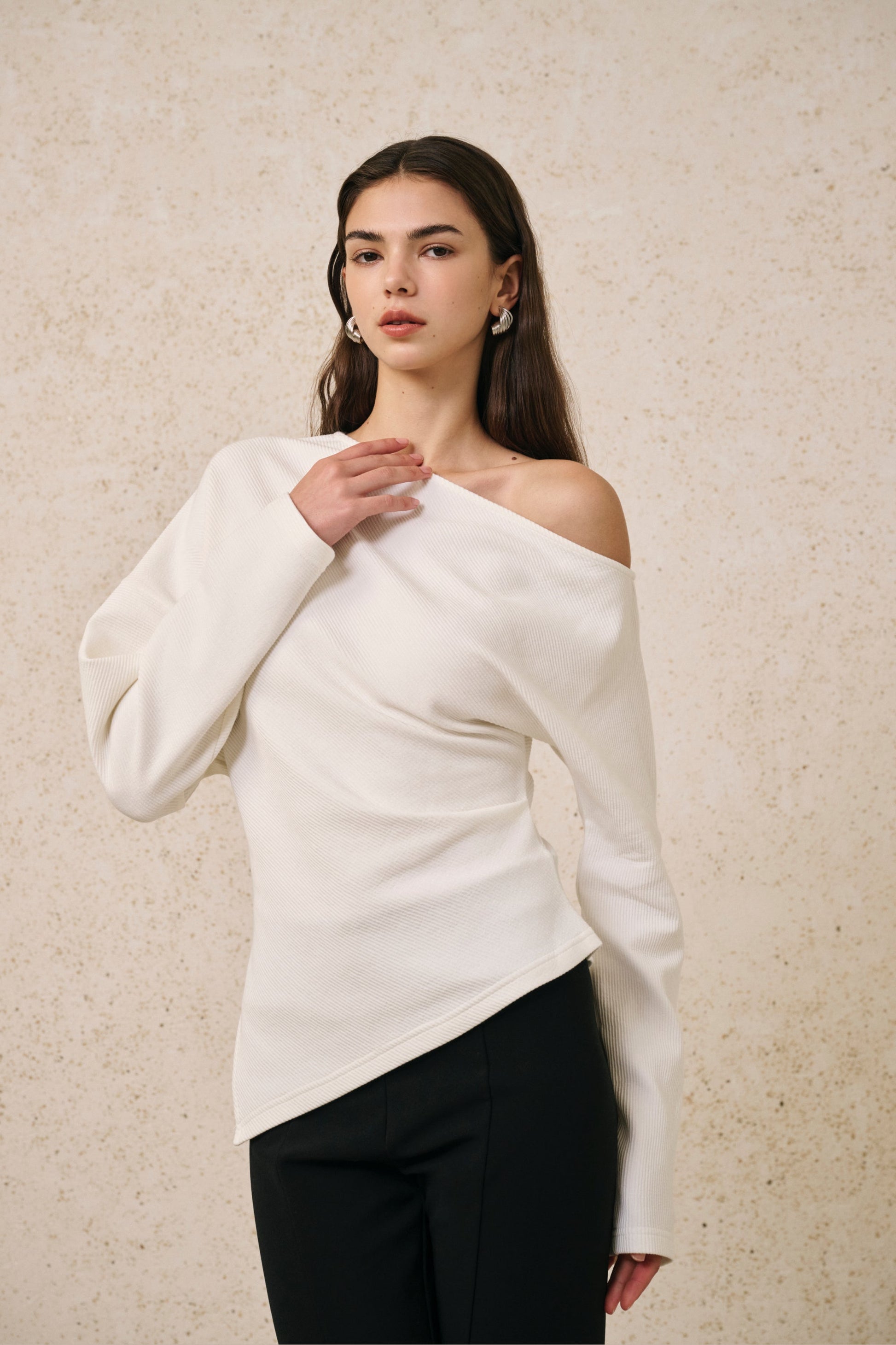 One-Shoulder Asymmetrical Top