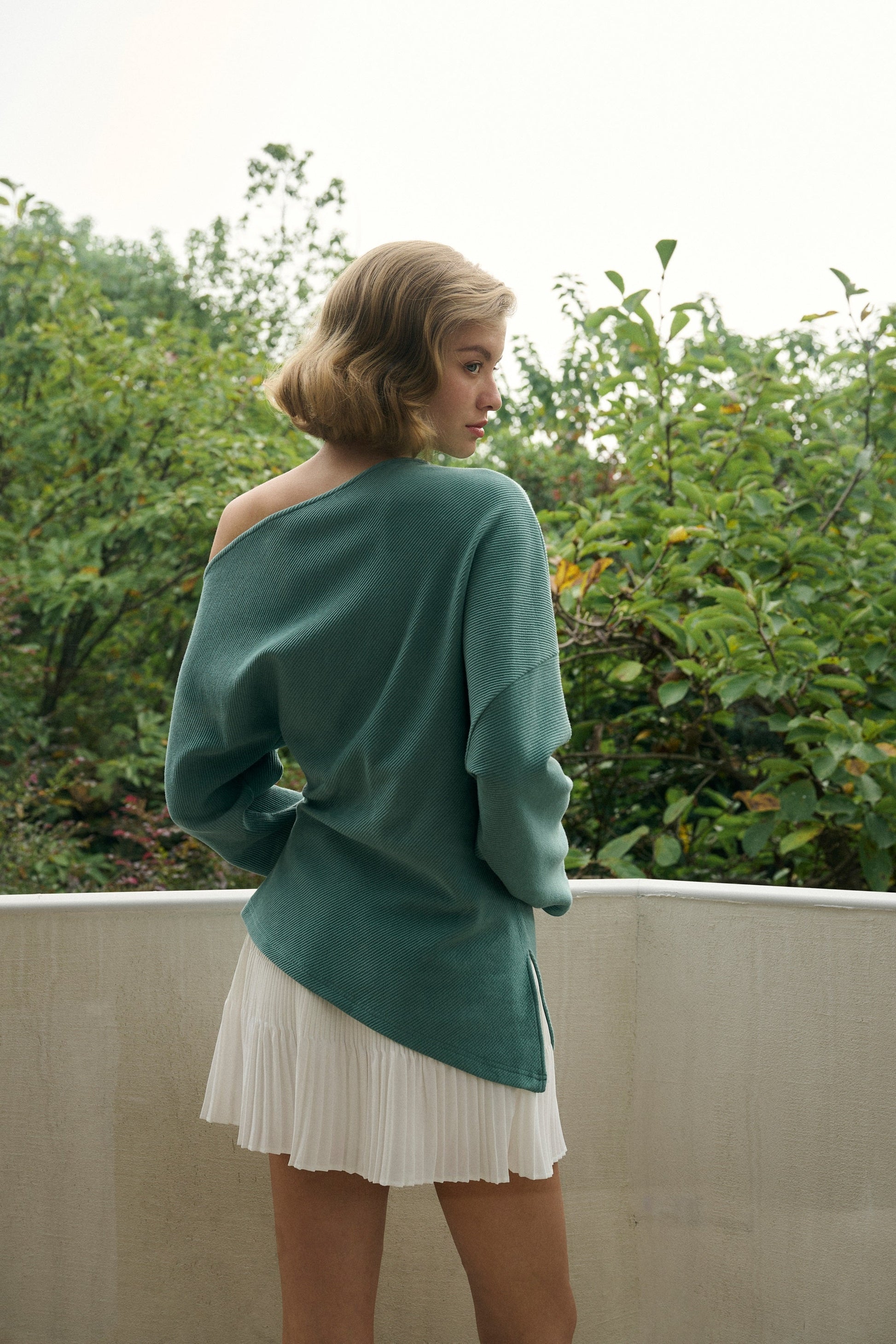 One-Shoulder Asymmetrical Top