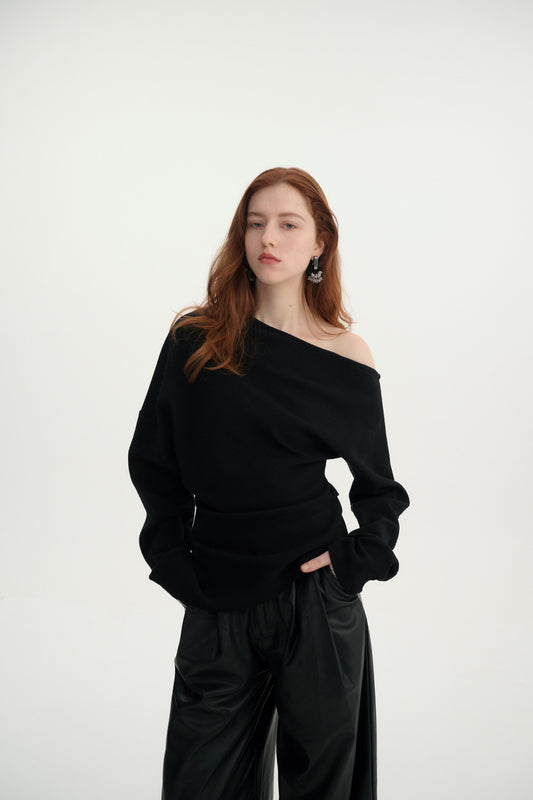 One-Shoulder Asymmetrical Top