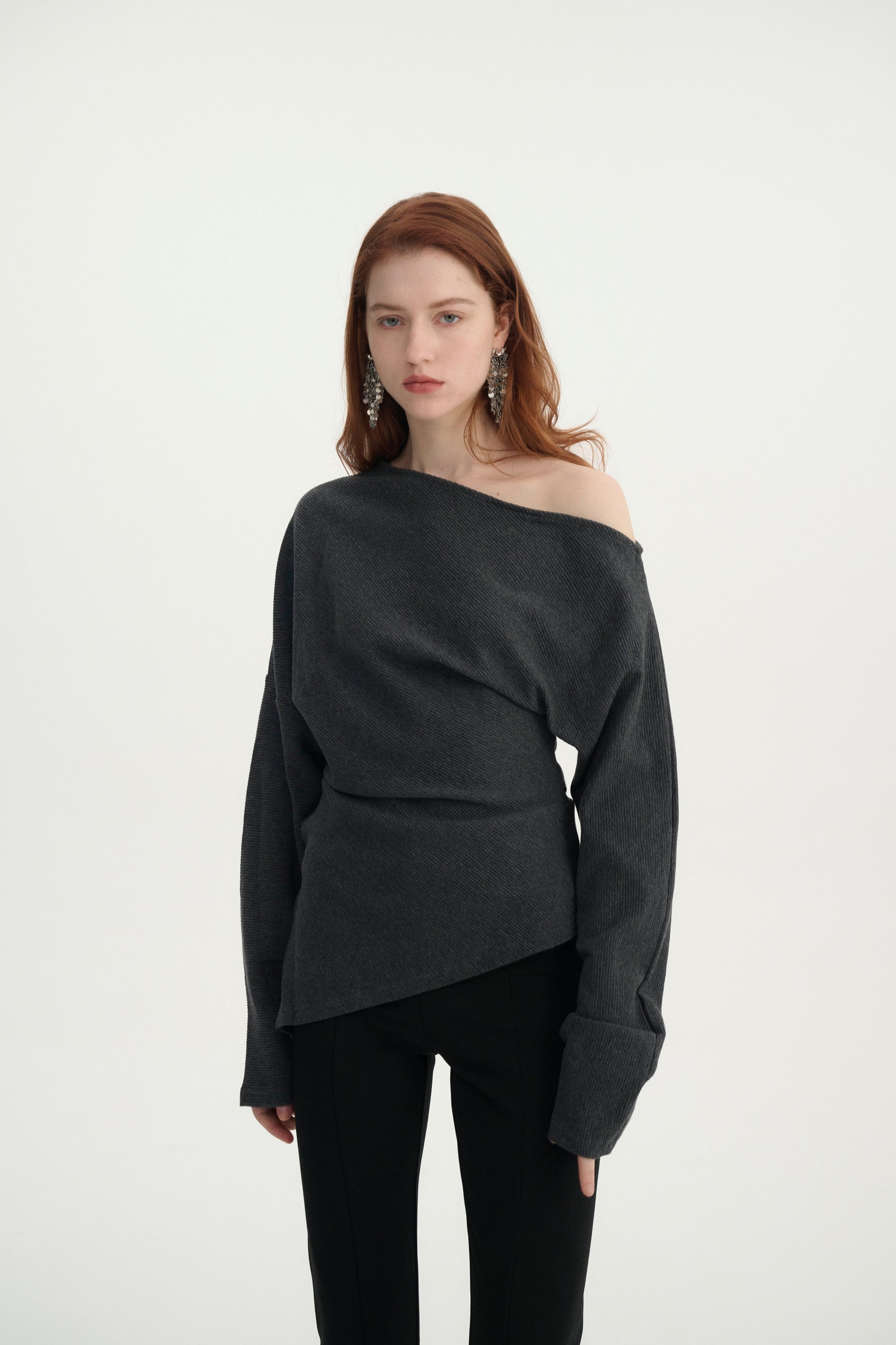 One-Shoulder Asymmetrical Top
