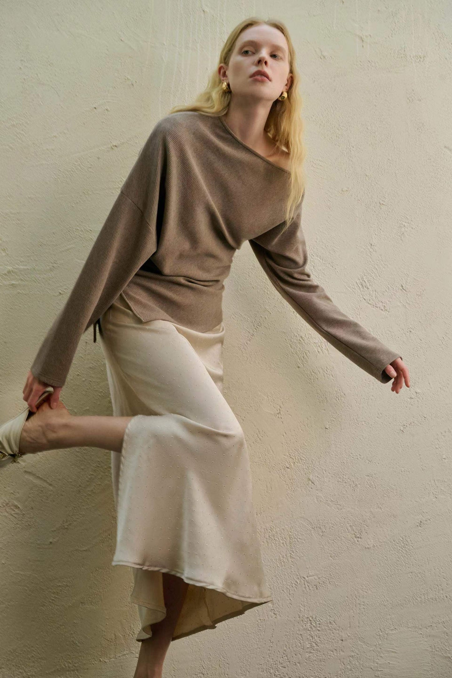 One-Shoulder Asymmetrical Top