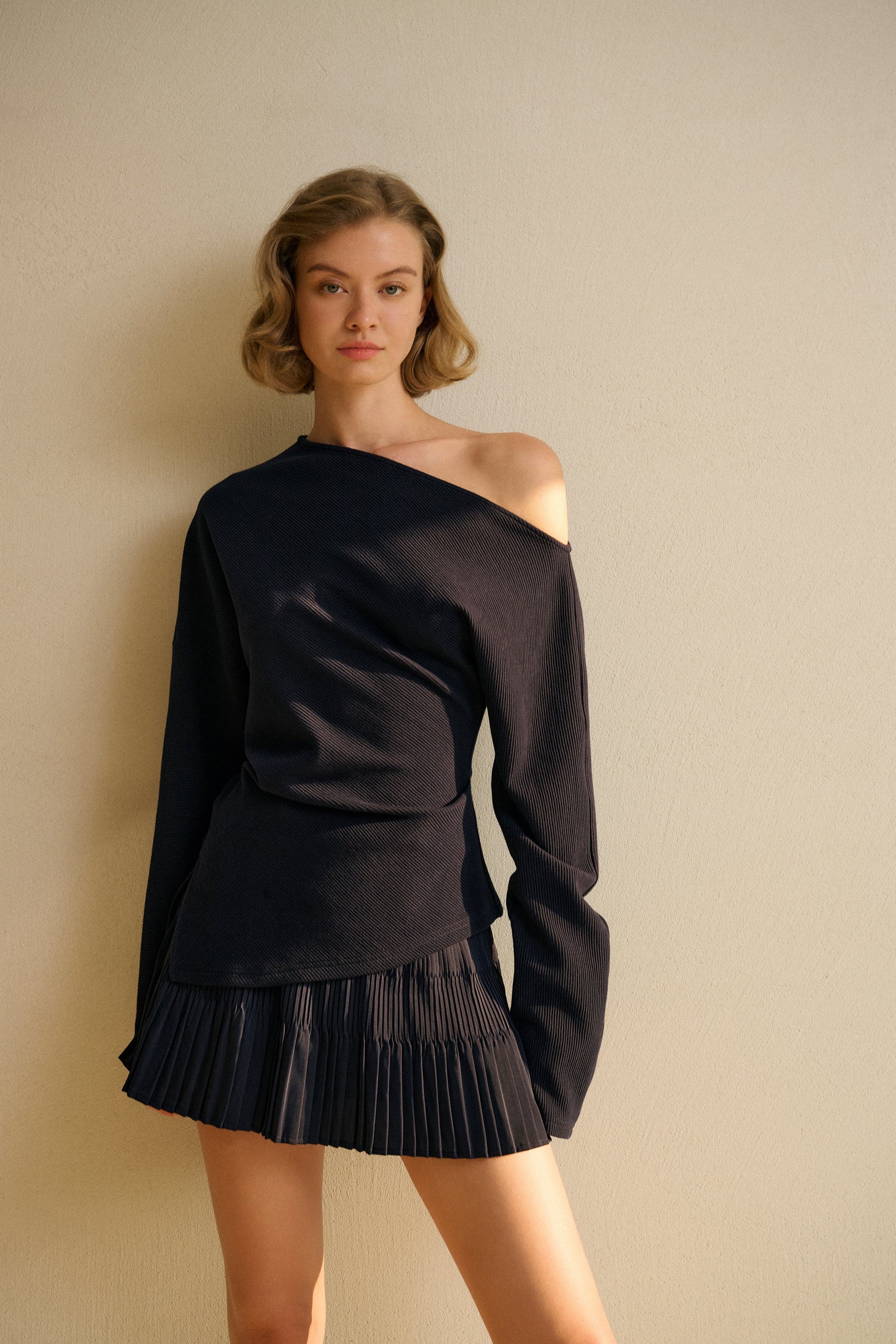 One-Shoulder Asymmetrical Top