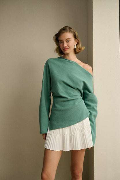 One-Shoulder Asymmetrical Top