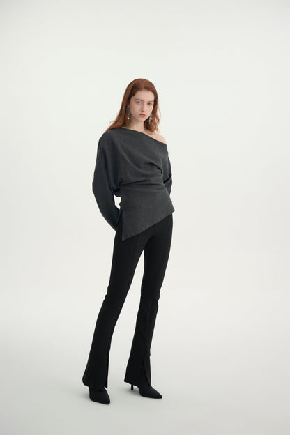 One-Shoulder Asymmetrical Top