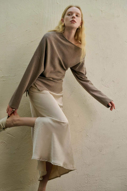 One-Shoulder Asymmetrical Top
